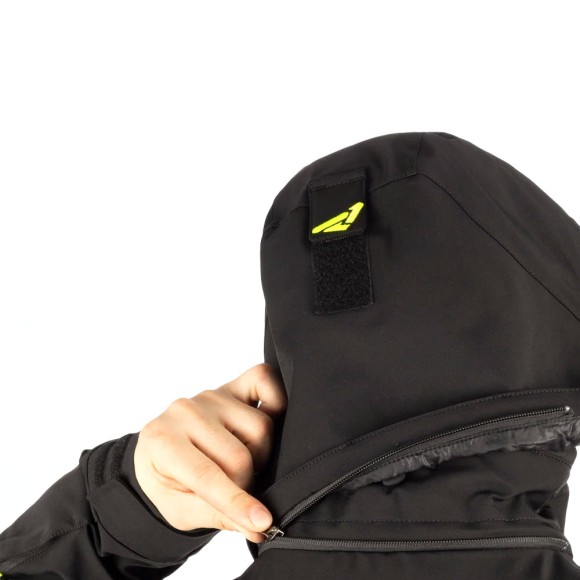 Комбинезон FXR Maverick F.A.S.T. с утеплителем Black/Blue/Hi Vis, L