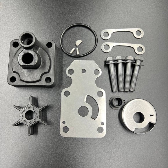 Ремкомплект помпы охлаждения Yamaha F9.9-20 (с корпусом) (от 2007г.) (WUHU)