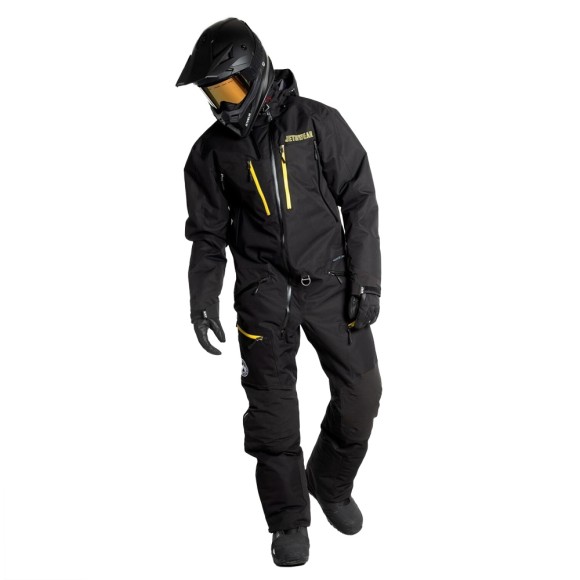 Комбинезон Jethwear Freedom с утеплителем Black/Yellow, XXL