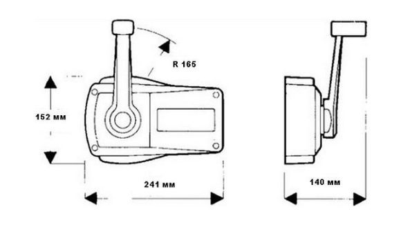 Контроллер вертикального крепления черный Контроллер вертикального крепления черный