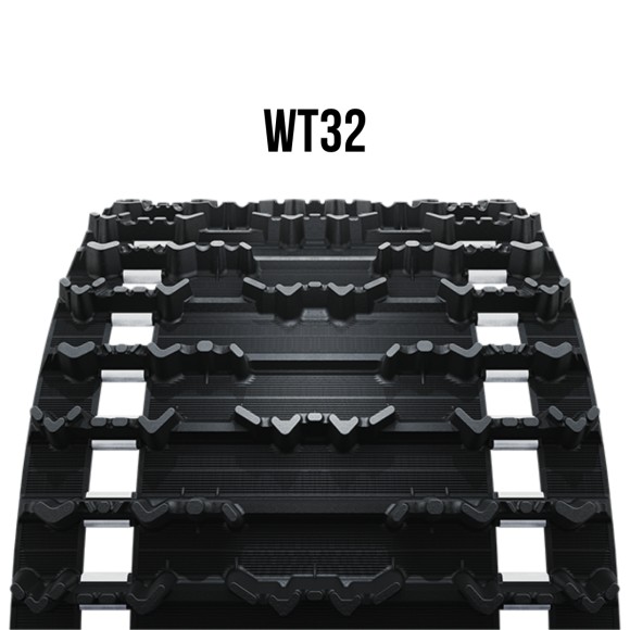 Гусеница для снегохода WT 32 (154х20х1.25) шаг 2.86 (8 рядов) (YAMAHA VK540 IV/V; VK10 PROFFESIONAL
