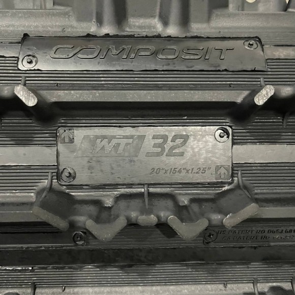 Гусеница для снегохода WT 32 (154х20х1.25) шаг 2.86 (8 рядов) (YAMAHA VK540 IV/V; VK10 PROFFESIONAL