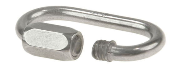 Звено соединительное быстроразъёмное 6 мм Звено соединительное быстроразъёмное 6 мм