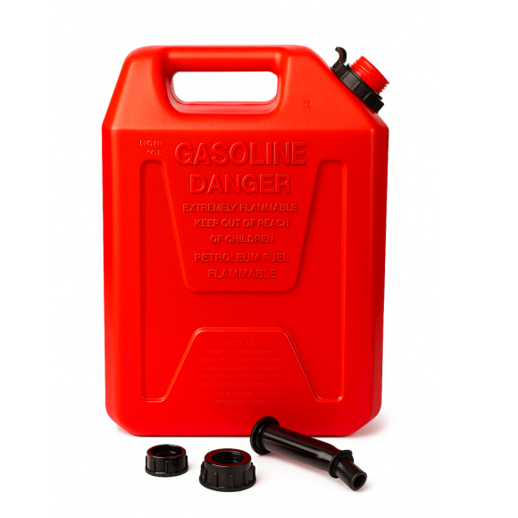 Канистра пластиковая для бензина SeaFlo Пластик, 10л Канистра пластиковая для бензина SeaFlo Пластик, 10л