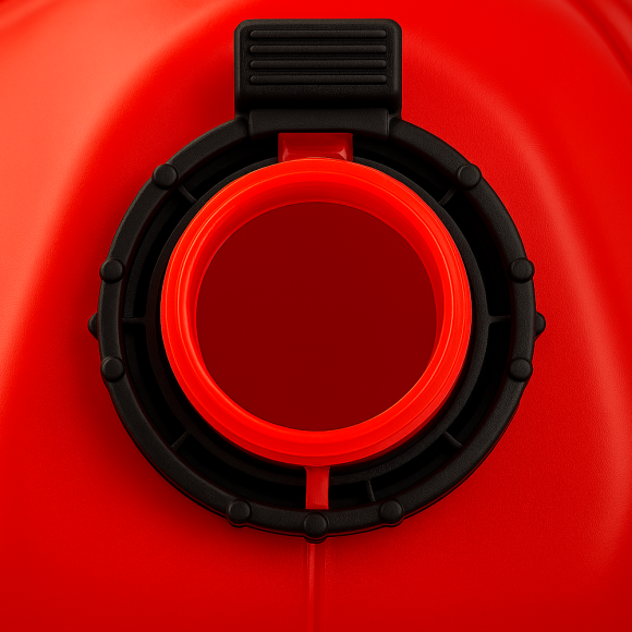 Канистра пластиковая для бензина SeaFlo Пластик, 10л Канистра пластиковая для бензина SeaFlo Пластик, 10л