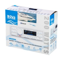 Морская магнитола 1DIN BOSS MR500UAB