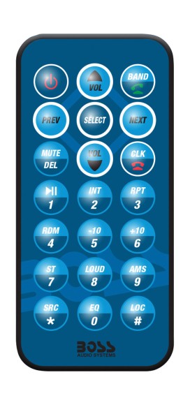 Морская магнитола 1DIN BOSS MR500UAB