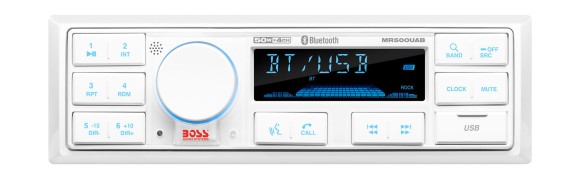 Морская магнитола 1DIN BOSS MR500UAB