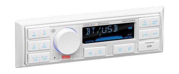 Морская магнитола 1DIN BOSS MR500UAB