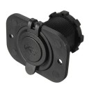 Разъем USB Skipper QC3.0+Вольтметр+Сенсорный переключатель