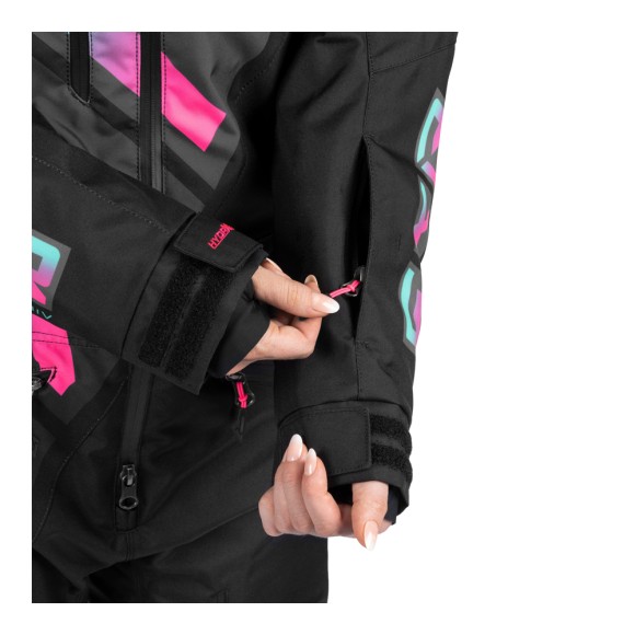 Комбинезон FXR CX F.A.S.T. с утеплителем Black/Mint-Electric Pink Fade, 6 Комбинезон FXR CX F.A.S.T. с утеплителем Black/Mint-Electric Pink Fade, 6