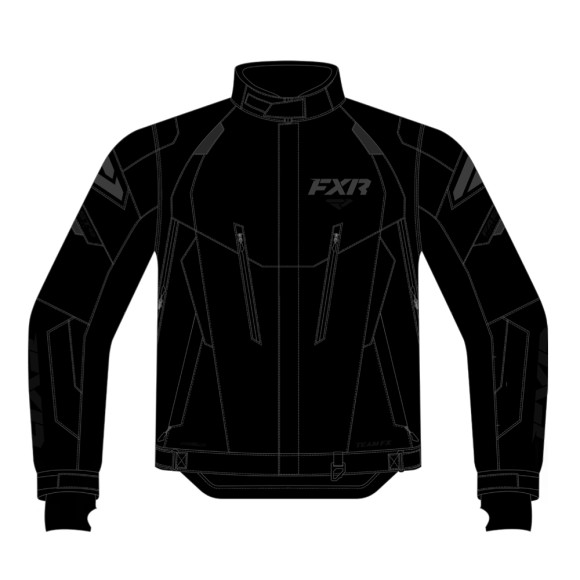 Куртка FXR Team FX с утеплителем Stealth, L Куртка FXR Team FX с утеплителем Stealth, L