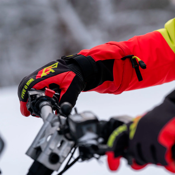 Перчатки 509 Backcountry с утеплителем Red-Vis, 2X Перчатки 509 Backcountry с утеплителем Red-Vis, 2X