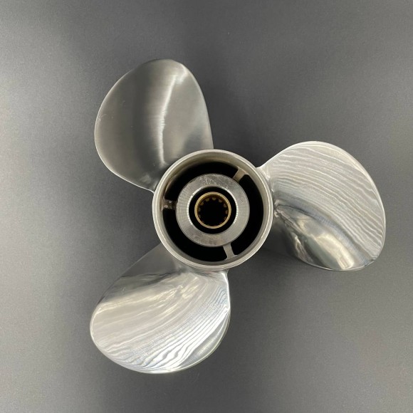 Гребной винт Suzuki DT40-DT65, DF40-DF50, DF40A-DF60A (3x11-3/4x14) (Сталь)