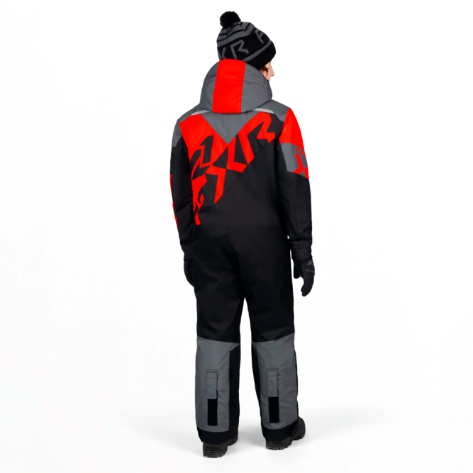 Детский комбинезон FXR Cold Cross CX с утеплителем Red/Black, 10