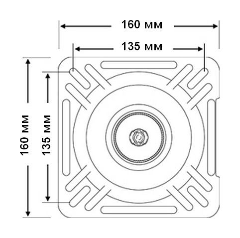 Стойка под сиденье 330 мм