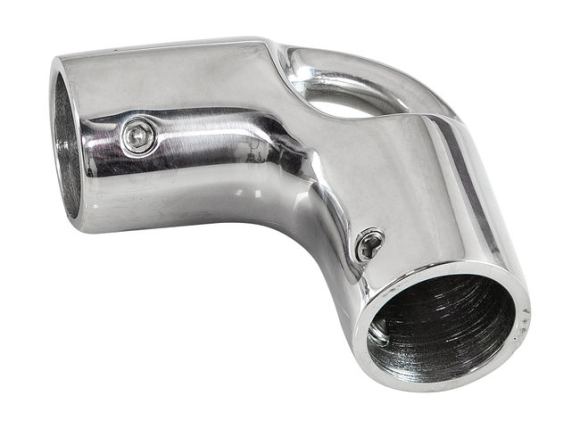 Колено леера 7/8" (22,2 мм), 90 град с петлей