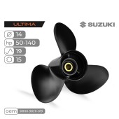 Винт гребной Skipper Ultima для Suzuki 50-140HP алюминиевый, диаметр 14", шаг 19"