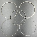 Кольца поршневые, комплект на один поршень Yamaha F150-250 (0.25mm) (Yamaha)