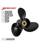 Винт гребной  Skipper для Mercury 25-60HP алюминиевый, диаметр - 11 1/4", шаг 14"