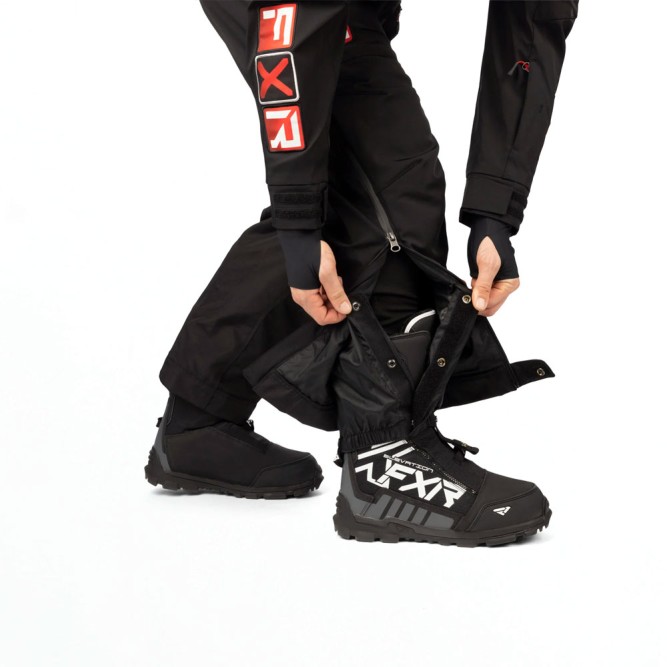 Комбинезон FXR Maverick F.A.S.T. с утеплителем Black/Red, M