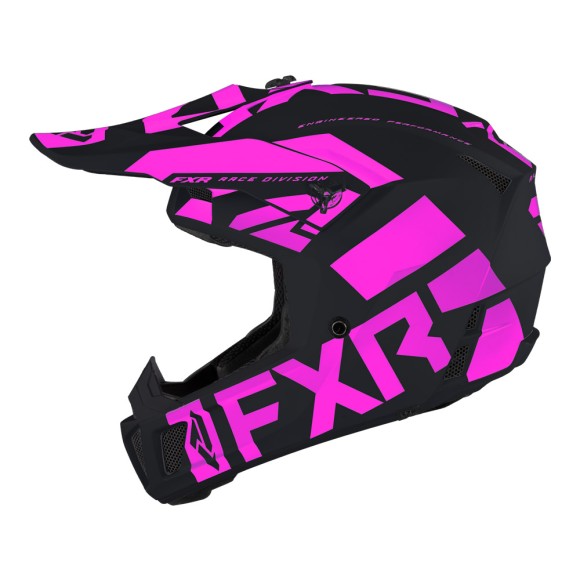 Шлем FXR Clutch Evo Le.5 Black/Electric Pink, XL