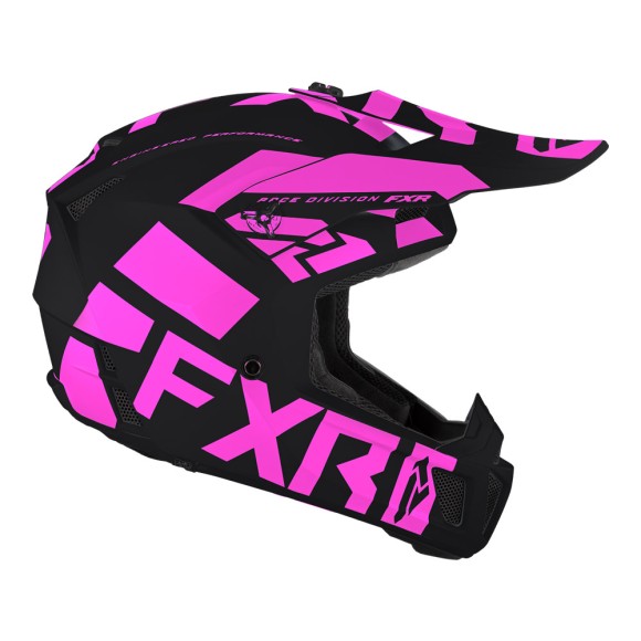 Шлем FXR Clutch Evo Le.5 Black/Electric Pink, XL