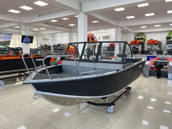 Алюминиевая лодка, ТРИЕРА 460 FISH с Suzuki DF60ATL