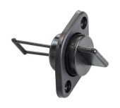 Шпигат пластиковый с резьбовой пробкой 19 мм