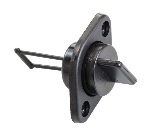 Шпигат пластиковый с резьбовой пробкой 19 мм