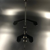 Защита редуктора Suzuki DT9.9-15, DF8-20A (Усиленная, черная)