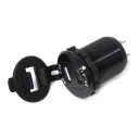 Панель с двойным USB разъемом (5В\4.2А (2.1А+2.1А) и вольтметром NEKEKE, черный