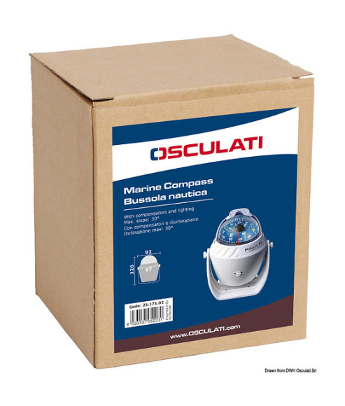 Компас FINDER размер 2" 5/8 (67 мм), черный Компас FINDER размер 2" 5/8 (67 мм), черный