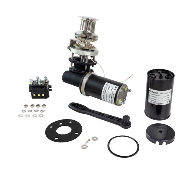 Лебедка якорная Italwinch SMART-R1 с барабаном, 700Вт, 12 В, цепь 6мм