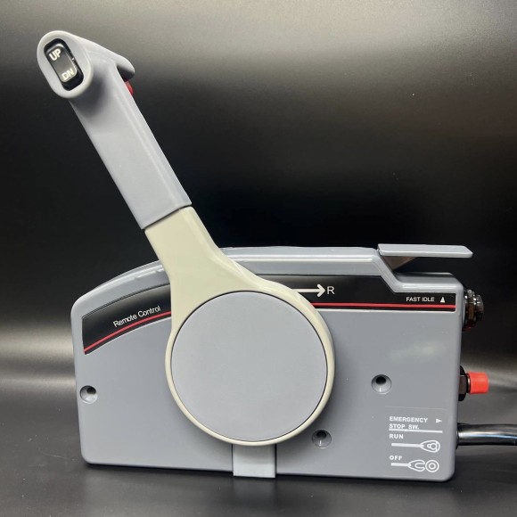 Дистанционное управление Yamaha 703 (С кнопкой гидроподъема) (Толкающая) (10Pin) (PWB)