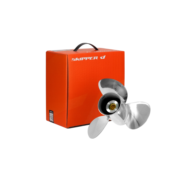 Винт гребной Skipper Ultima для Tohatsu 35-60HP нержавеющий, диаметр 11 3/8", шаг 14" Винт гребной Skipper Ultima для Tohatsu 35-60HP нержавеющий, диаметр 11 3/8", шаг 14"