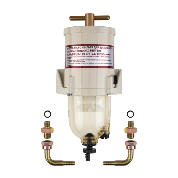 Фильтр-сепаратор топливный для Volvo Penta (с водосборником, 500FG) Фильтр-сепаратор топливный для Volvo Penta (с водосборником, 500FG)