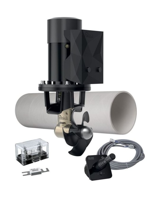 Подруливающее устройство Quick, D185mm, 55KGF, 12 В, (TCD2042 - TCDEX08 - TNL 1000mm)