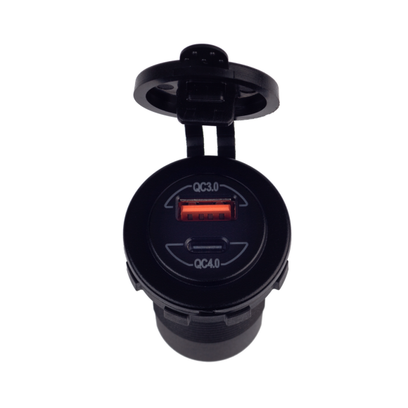 Разъем USB Skipper QC3.0 36 Вт + PD60 Вт