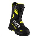 Ботинки FXR Helium BOA с утеплителем Black/Hi Vis, 8/10