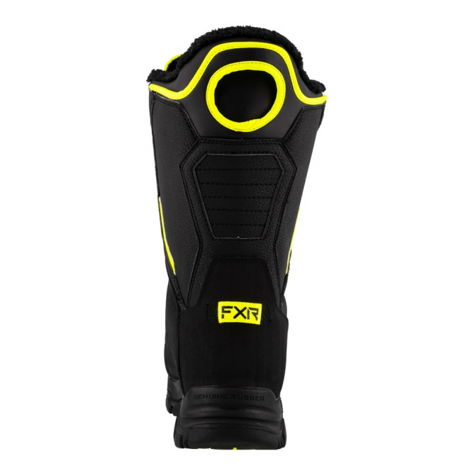Ботинки FXR Helium BOA с утеплителем Black/Hi Vis, 8/10