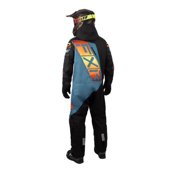 Комбинезон FXR CX F.A.S.T. с утеплителем Black/Steel/Inferno, XS