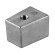 Анод Tecnoseal для Yamaha 40XMH, 50H, F40, цинк цинк
