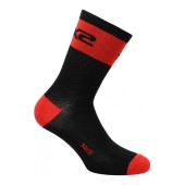 Носки SIXS Logo Black/Red, 44/47
