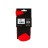 Носки SIXS Logo Black/Red, 44/47