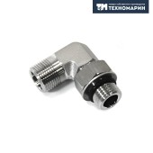 Угловой штуцер 90° 51T для рулевой помпы GP