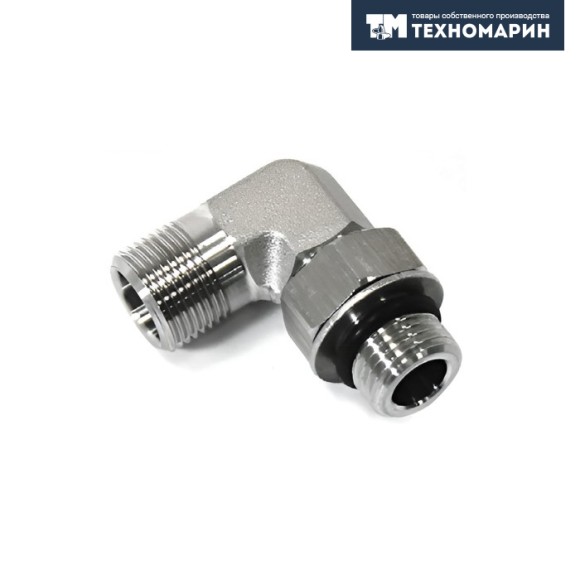 Угловой штуцер 90° 51T для рулевой помпы GP