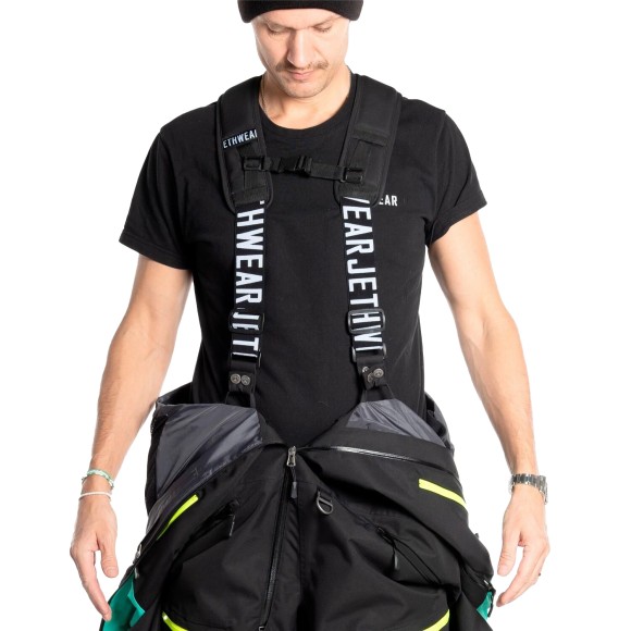 Комбинезон Jethwear Freedom с утеплителем Black/Mint, L