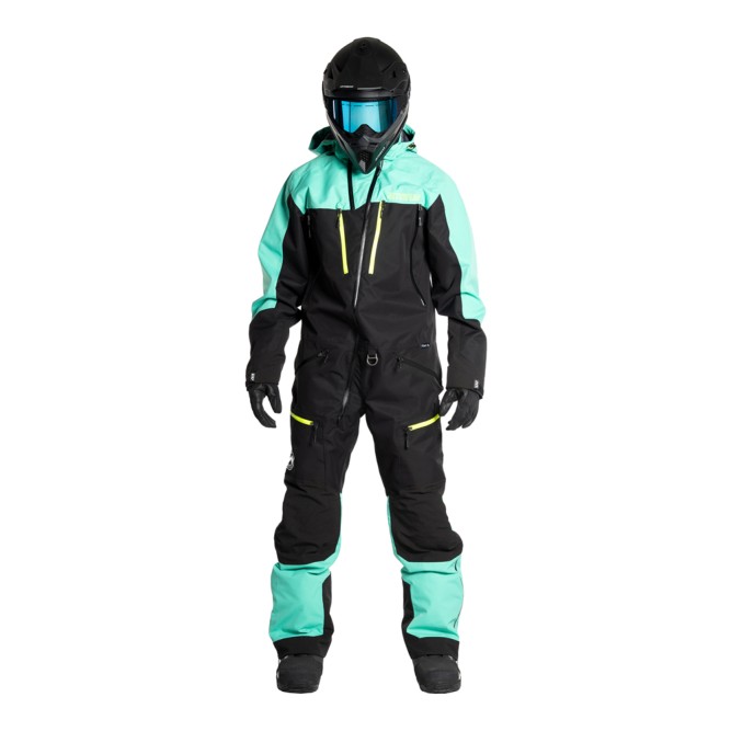 Комбинезон Jethwear Freedom с утеплителем Black/Mint, L