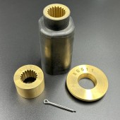 Втулка гребного винта SX Sterndrives 19 шлицов (RBX-105)  (аналог Michigan;Solas) (Polaflex)